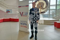 Сотрудники и курсанты Академии обеспечили пожарную безопасность в период выборов мэра Москвы